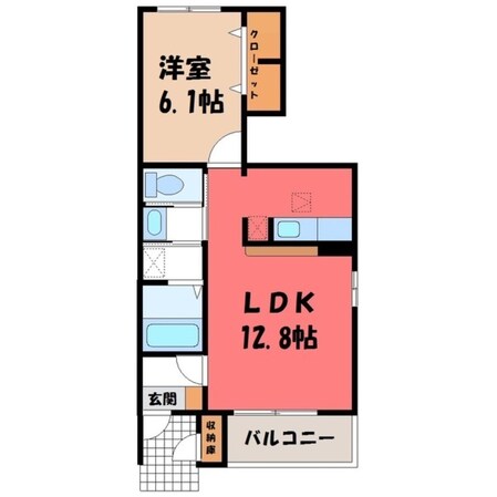 野木駅 徒歩7分 1階の物件間取画像